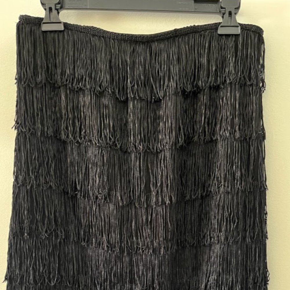 Express strapless black dress size 8